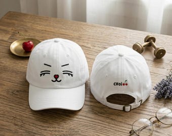 Fan-Made : Cotton Baseball Cap, Minimalist Kpop Merch