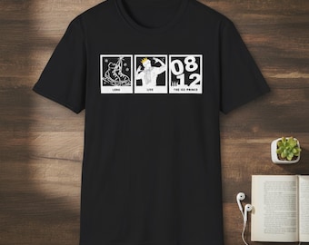 Fan-designed : Minimalist Ice Prince Unisex T-Shirt - Vampire K-Pop Inspired Figure Skater