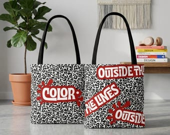 Fandom-inspired - Outside the Lines Tote Bag