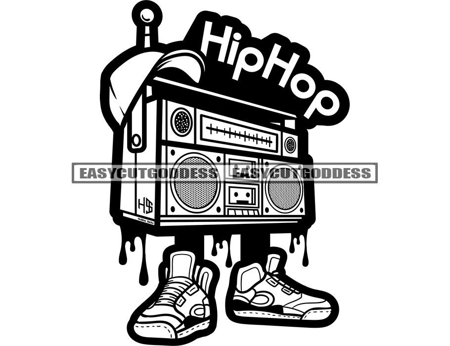 Boombox Graffiti Sketches