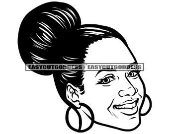 Older Latina Lady Svg - Etsy