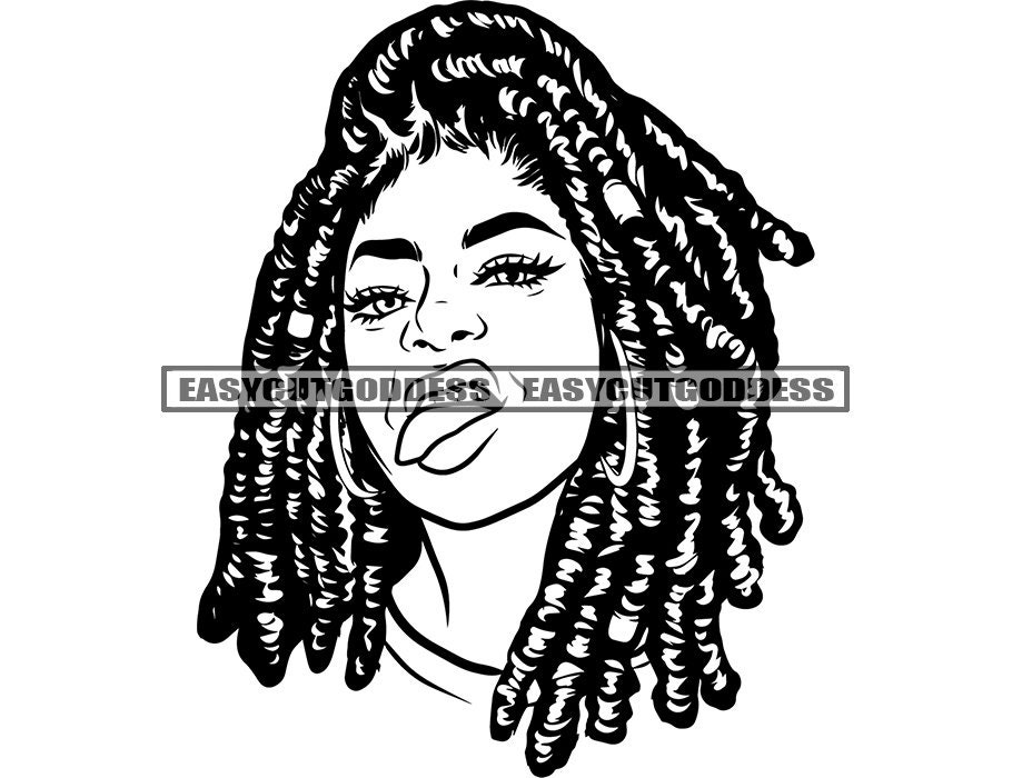 Dramatic portrait of young female with spooky stage makeup painted on face  and dreadlocks hairstyle 32500542 Stock Photo at Vecteezy