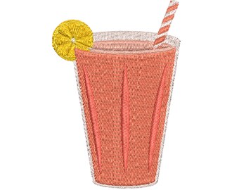Cocktail Embroidery File