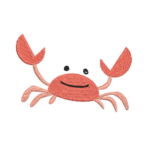 Crab Embroidery File