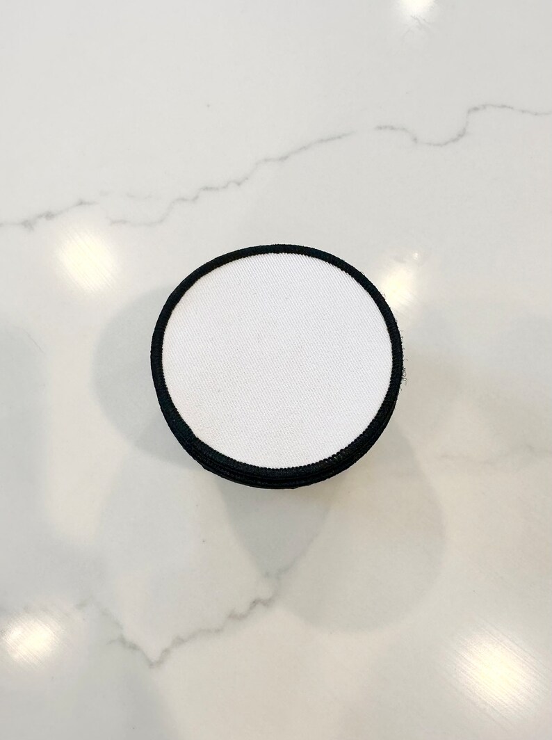 3 Inch Blank Velcro Patches for Embroidery or Heat Press Etsy