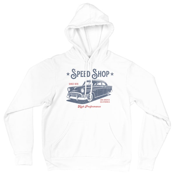 Speed Shop Graphic Tee, Vintage Car Graphic Hoodie, Porsche, Vintage Graphic, Car Graphic Tee, Porsche Tee, Graphic Tee, Vintage Repair Shop