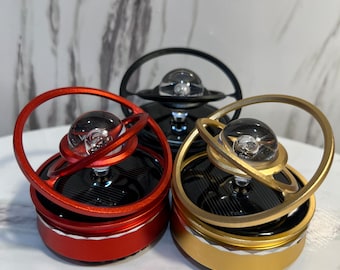 Car air freshener/Solar powered/Luxurious/Spins under sunshine