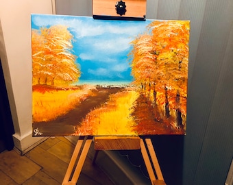 油彩画 秋　　 oil canvas 120cm x 70cm 油彩画 秋 oil canvas 120cm x 70cm Amazon.com: Hokusai