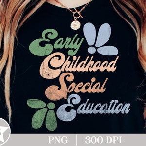 ECSE-PNG | Png voor speciaal onderwijs voor jonge kinderen | ECSE-shirt Png | Leraar Speciaal Onderwijs Png | Ecse Leraar Shirt Png | Ecse afdrukbaar