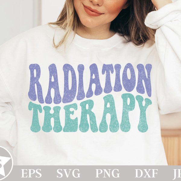 Stralingstherapie SVG | Stralingstherapeut Svg | RT-Svg | Therapeutische radiograaf Svg | Stralingstherapeut Shirt Svg | Digitaal downloaden