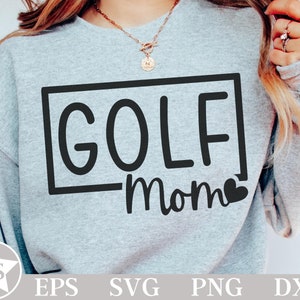 Fichier de coupe SVG de maman de golf | maman de golf png | Svg de la fête des mères | Amateur de golf Svg | Golf maman Svg | Conception de sublimation de golf | Cadeau pour maman Svg Png