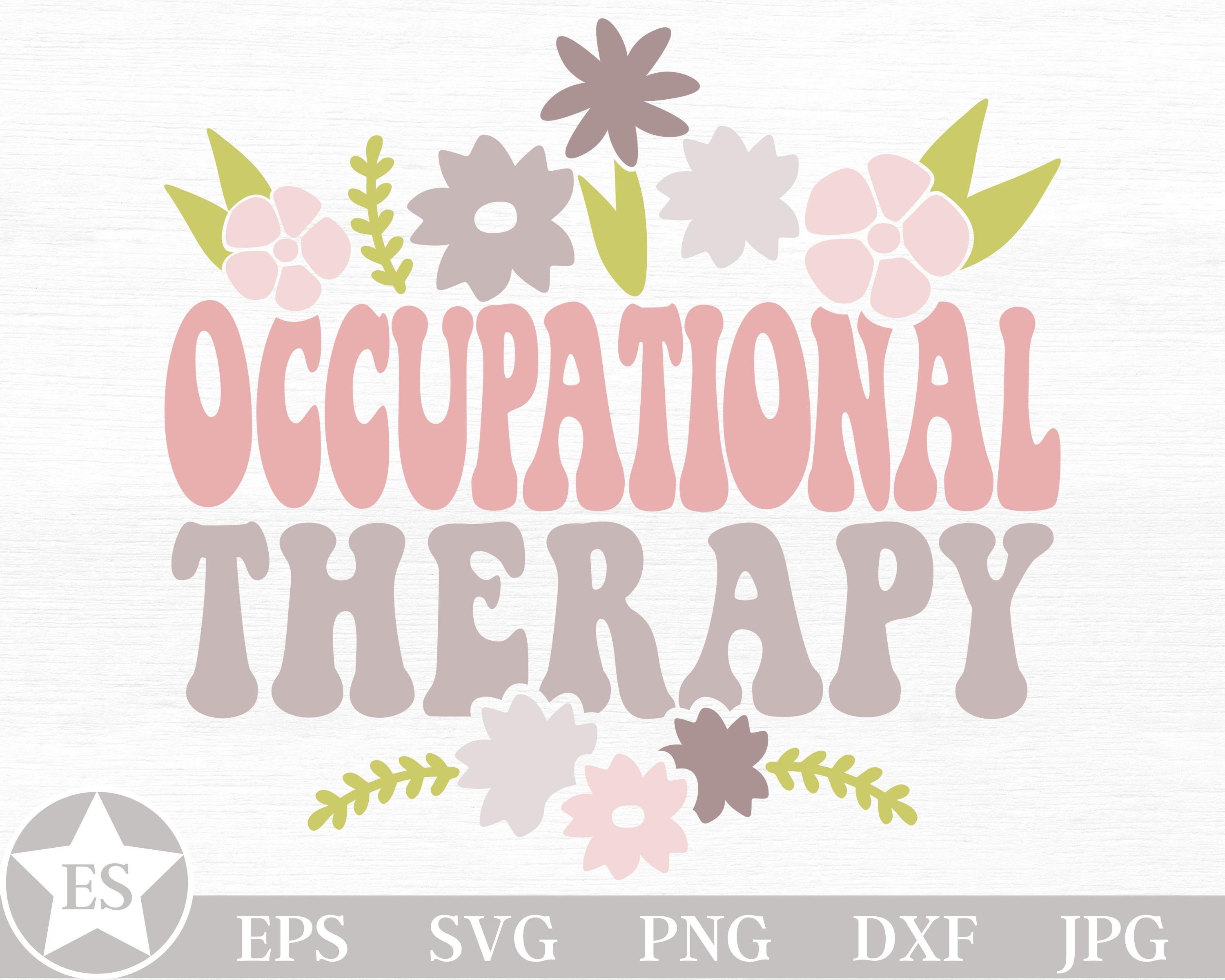 Occupational Therapy Svg OT Svg Occupational Therapy Png Etsy México