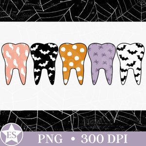 Halloween Dental Png Dental Halloween Png Spooky Dental Squad Png Fall Dental Shirt Png Dental Assistant Png Halloween Dental Hygienist Png