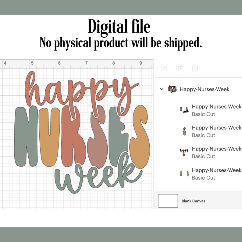 Nurses Week Script Font Happy Nurses Week SVG Design | Nurses Week Png Sublimation File Nurse ...