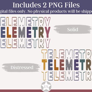 Telemetry PNG | Telemetry Nurse Sublimation Design | Tele Tech ...