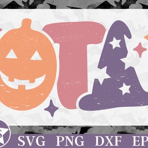 Halloween OTA Svg Halloween Occupational Therapy Assistant Svg OTA Halloween Svg Spooky Ot Assistant Png OTA Png Occupational Therapist Svg