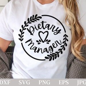 Gerente Dietético SVG | Gerente Dietético PNG | Sublimação Dietética Png | Rd Svg | Rdn Svg | SVG dietético | Camisa Dietética Svg | Camisa Dietética Png