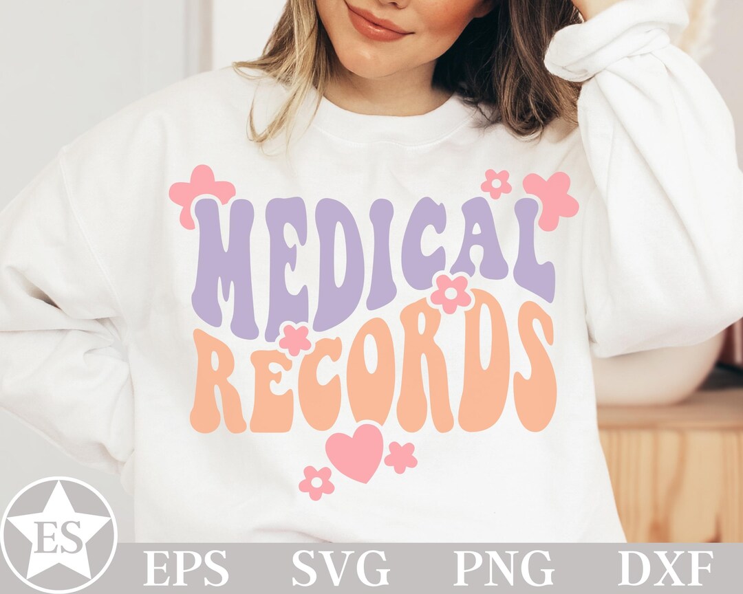 Medical Records SVG | Medical Svg | Health Information Svg | Medical ...