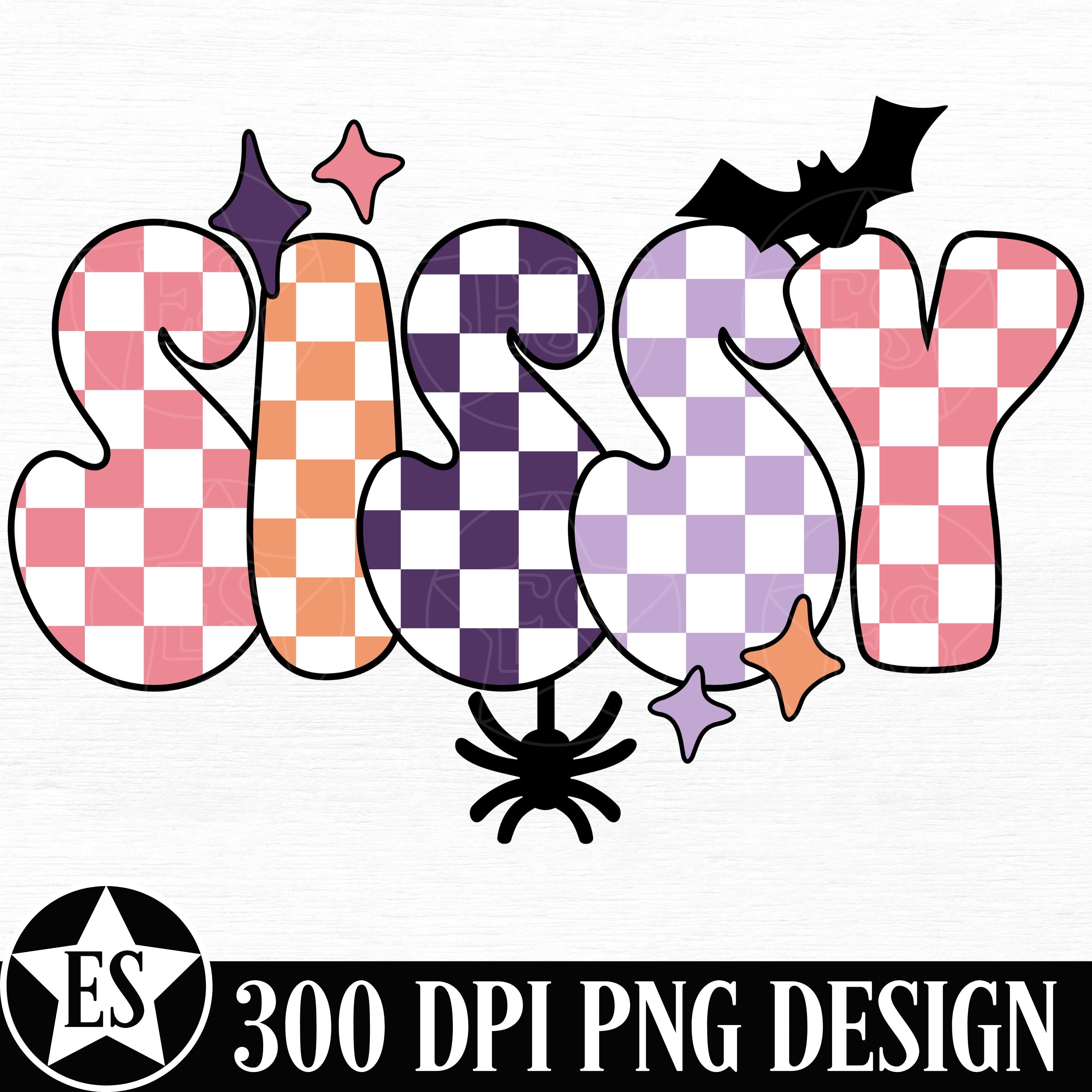 Halloween Sissy PNG | Halloween Kids Png Spooky Sister Png Halloween Little Sister Png Fall Little Girl Png Pumpkin Big Sister Png Design