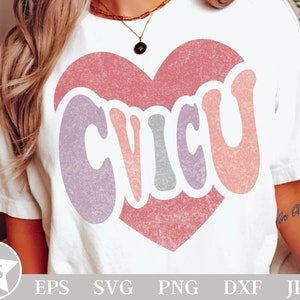 CVICU Krankenschwester SVG | CVICU Krankenschwester Png | Herz-Kreislauf Krankenschwester SVG | Herz Krankenschwester SVG | Herz Sublimation Design | CVICU Krankenschwester Shirt SVG Design