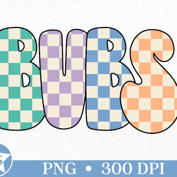 Easter Bubs PNG Sublimation Design | Checkered Boys Easter Png Bubs Easter Png Easter Brother Png Spring Baby Boy Png Bunny Boy Png Files
