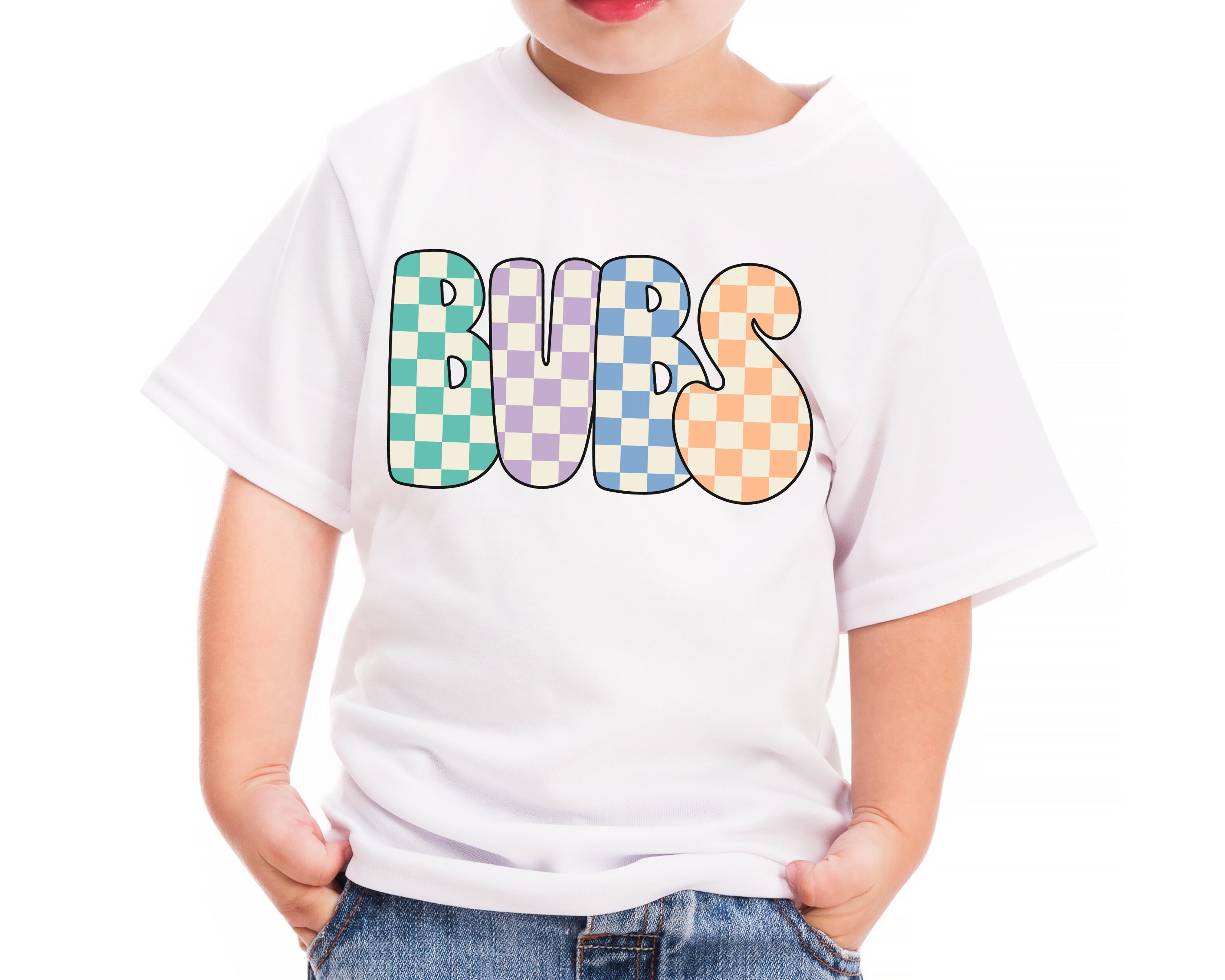 Easter Bubs PNG Sublimation Design | Checkered Boys Easter Png Bubs ...
