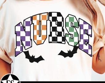 Halloween Nurse PNG | Nurse Halloween Png Spooky Nurse Png Halloween Nurse Shirt Png Halloween Nursing Png Nurse Fall Png Digital Download