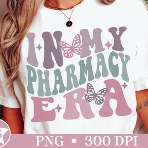 Cute Pharmacy Png for Shirt Retro Pharmacist Png Trendy Pharmacy Shirt ...