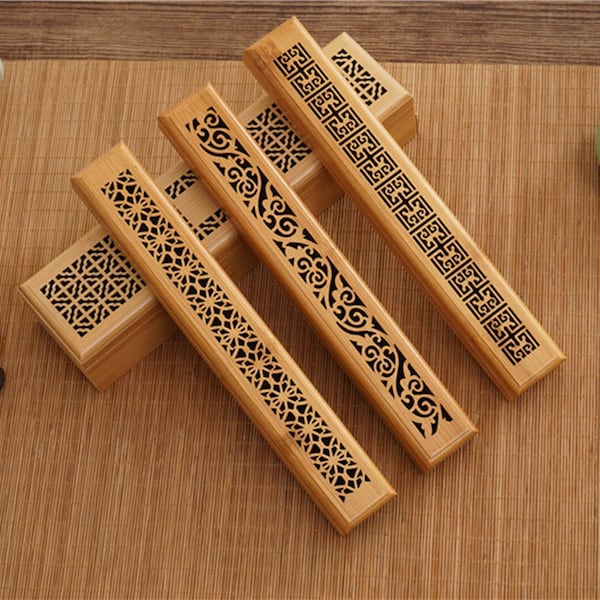 Bamboo incense burner/Incense burner holder/Incense Seat