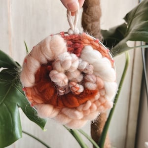 Round Weaving | Woven Wall Hanging | Woven Round Hanging | Woven Round | Circular Weaving | Fiber Art Home Decor | Fiber Art Wall Hanging |