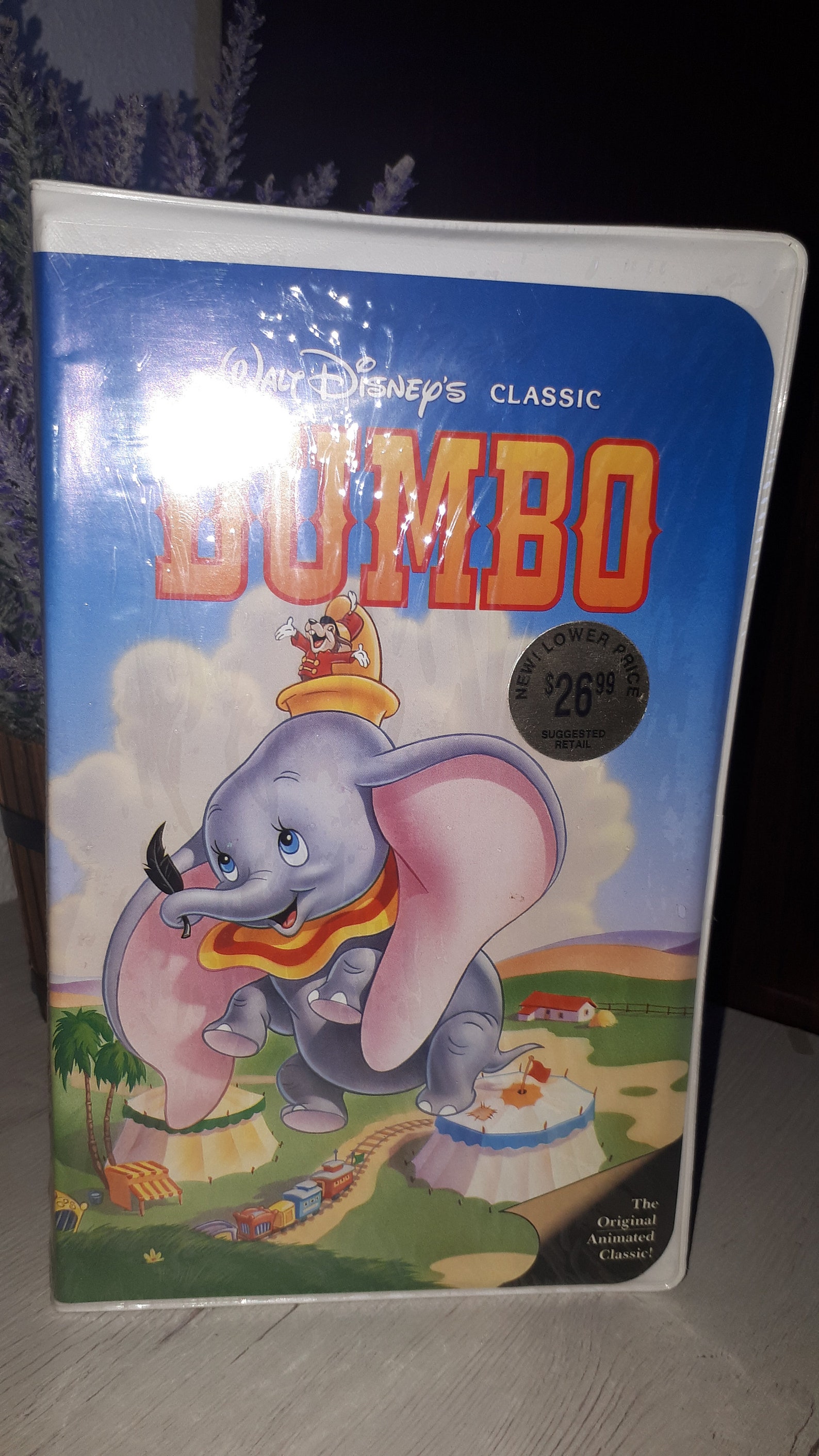 DUMBO 1992 VHS Walt Disney's Classic Black Diamond Edition Etsy