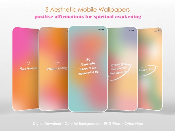 5 Positive Affirmations Quotes Digital Wallpaper Iphone and - Etsy Australia 5 Positive Affirmations Quotes Digital Wallpaper Iphone and - Etsy Australia