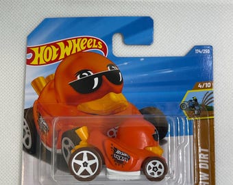 Hot Wheels Duck N' Roll – Glow-in-the-dark Diecast Car - Etsy