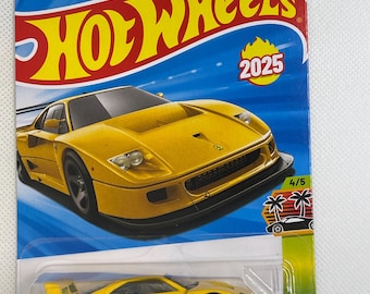 1/18スケール フェラーリ F40 イエロー ホットウィール エリート