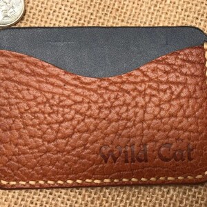 Porte-carte portefeuille En cuir kangourou Slim Line