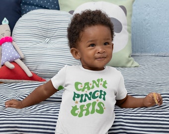 Can't Pinch This St Patrick's Day Infant Outfit, Toddler St Patrick's Day Shirt, Irish Outfit, St Paddy's Day Shirt, Girl and Boys Tee