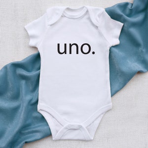 Uno Birthday Bodysuit, First Birthday Shirt, Unisex 1st Birthday, Cake Smash Birthday Top, Boys Birthday, Girls Birthday Party
