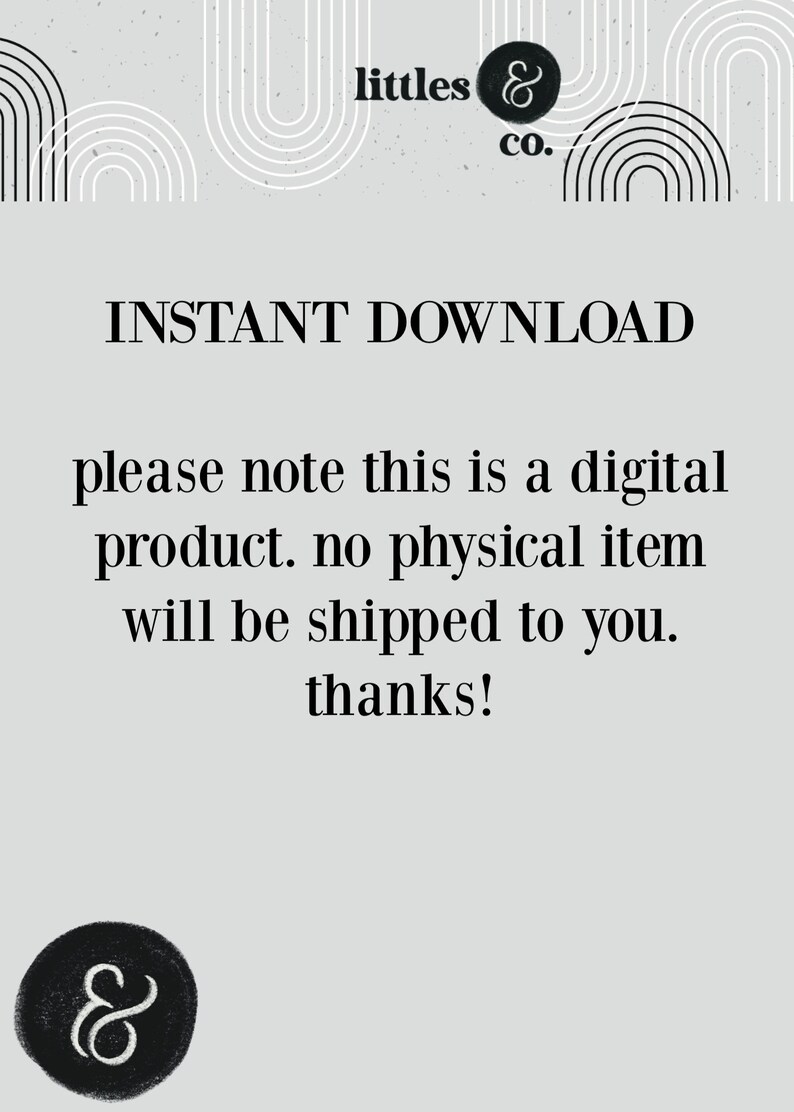 Boho Baby Milestone Cards | Digital Download | Photo Props | Gender ...