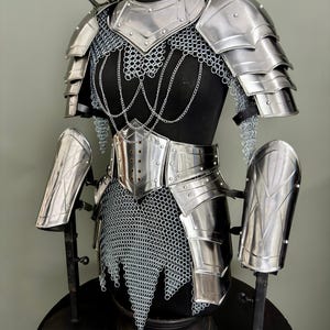 medieval armor,
medieval dress,
knight armor,
cosplay armor,
larp costume,
pauldron armor,
armour,
renfaire,
medieval costume,
armor,
cosplay costume,
gift for her,
birthday gift,
armor of god,
chainmail