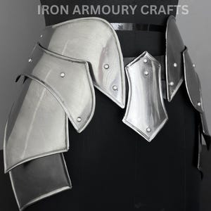 Women's Steel Knight Belt Armor – LARP Cosplay Tassets