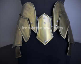 Steel Lady Knight Armor, Medieval LARP Cosplay Costume