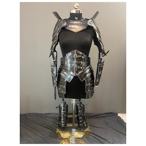 Medieval Ancient Cuirass Armor, Brave Lady Armor, Cosplay Armor, Sca Armor, Larp Armor, Fantasy Armor, Gift for women.