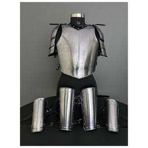 Medieval Knight Lady Armor, Fantasy Female Armor Costume, Cosplay, Larp Armor, Gift item.
