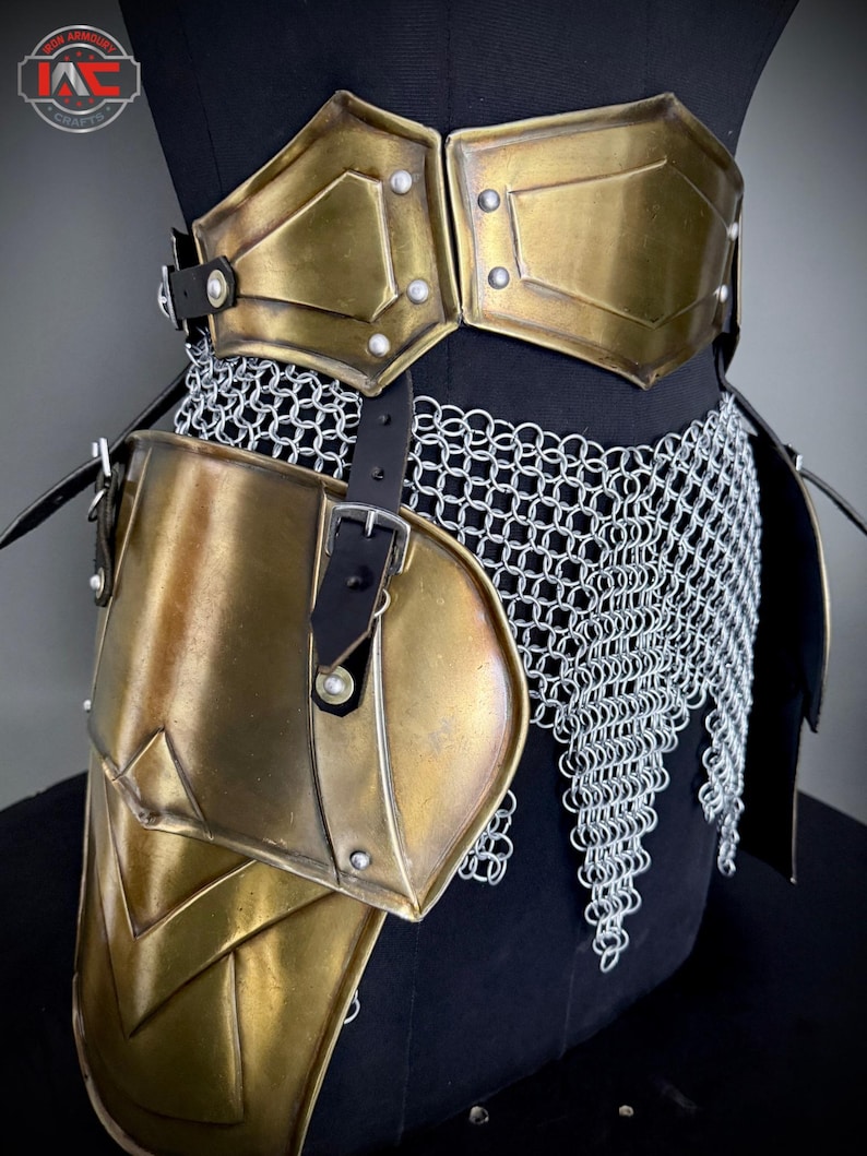 Medieval Cuirass Armor, 20-gauge Steel, Chainmail, SCA LARP Cosplay - Etsy