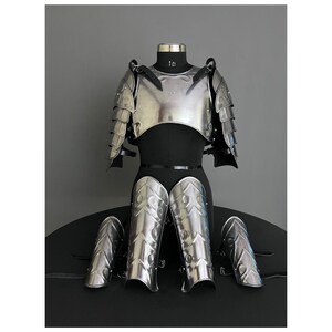 Medieval Knight Lady Armor, Fantasy Female Armor Costume, Cosplay, Larp Armor, Gift item.