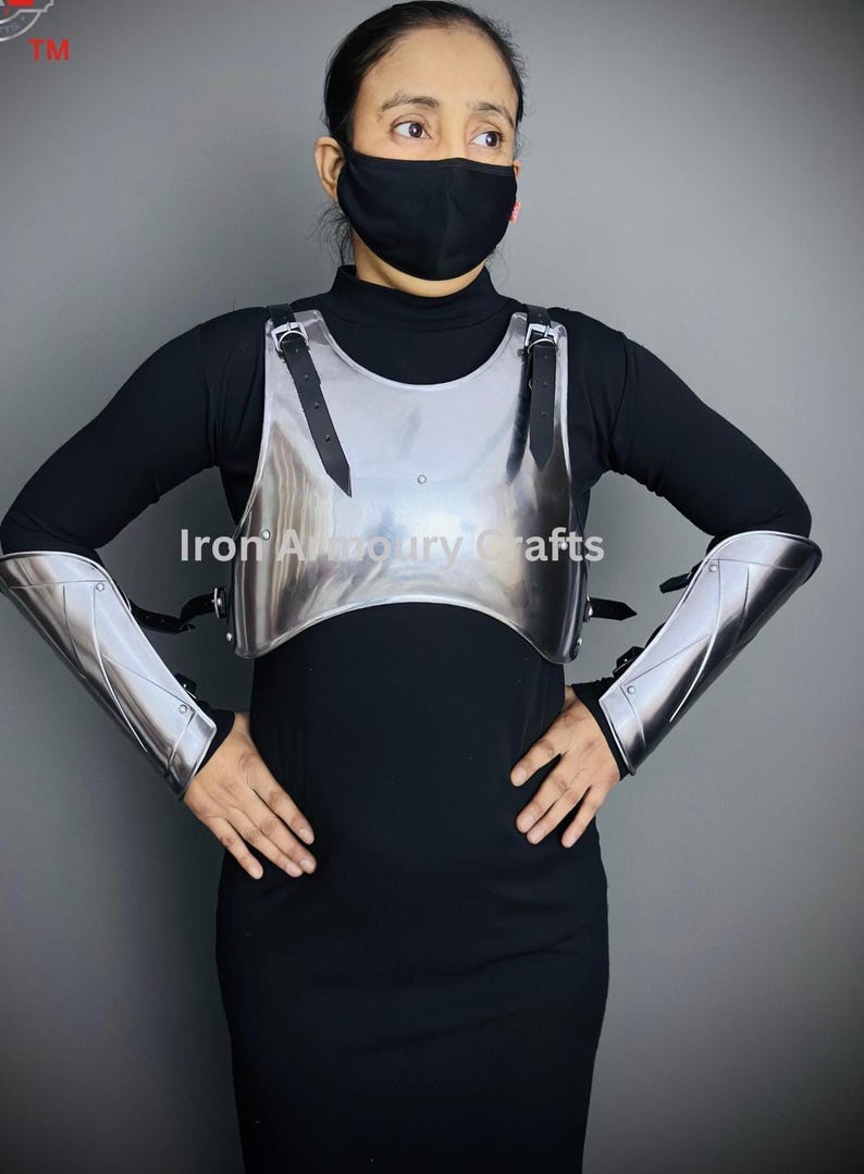 Medieval Armor, Knight Armor, Cosplay Armor, Sca Armor, Larp Armor, Fantasy Armor, Steel Armor, Female Armor, Lady Armor, Birthday Gifts,Gift for Girlfriend, Gift for her
