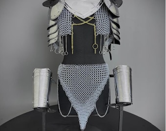 Medieval Cuirass Armor: 20 Gauge Steel, Leather Straps, Cosplay LARP SCA