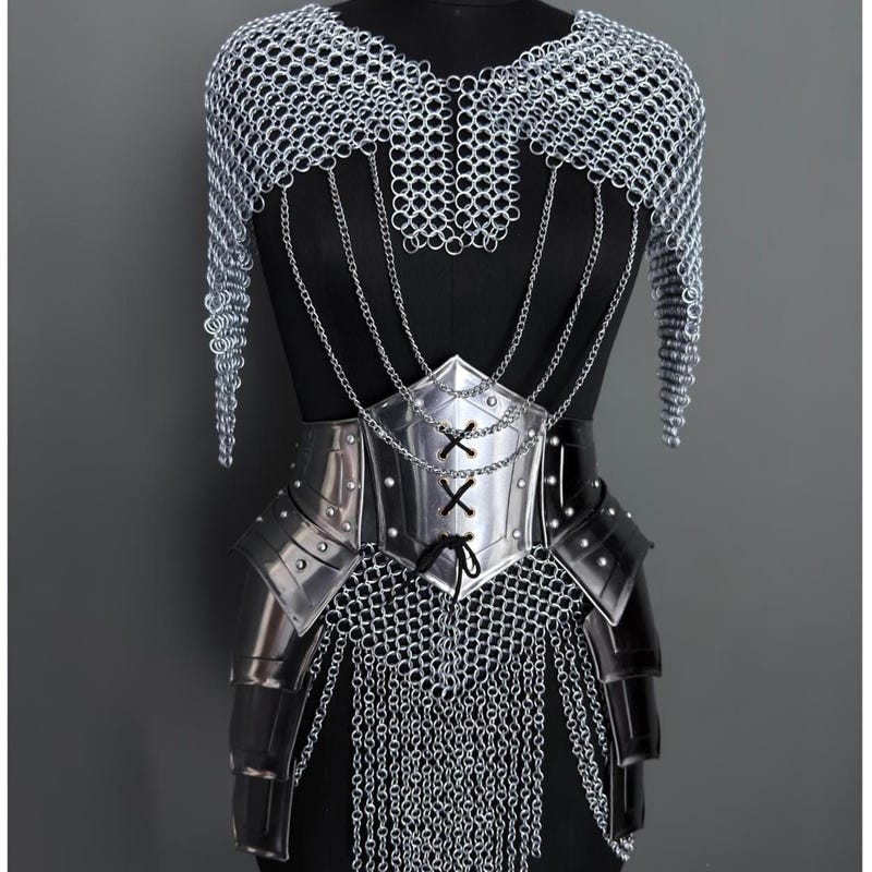 Chainmail Tux Chainmail Dress - Etsy