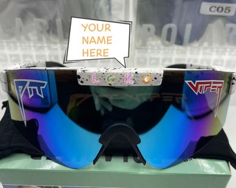 Pit Viper Sunglasses Personalized Name Sports Glasses Fashion Sunglasses Men Women Sun Glasses Sports Eyewear Retro Outdoor Sunglasses