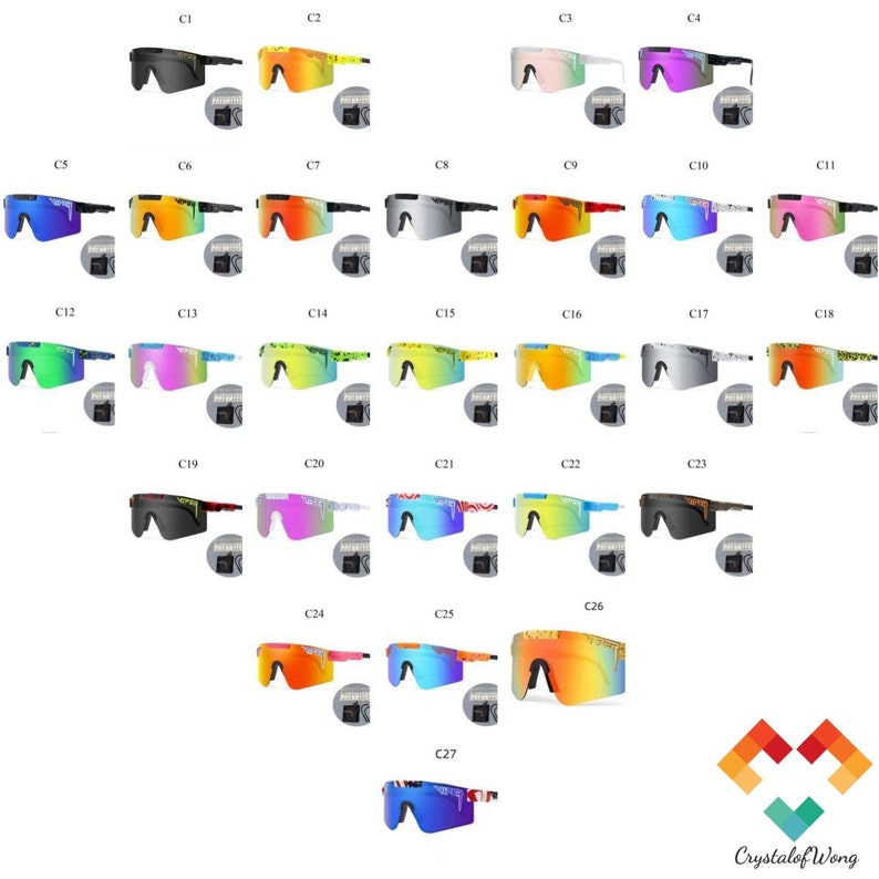 Pit Viper Sunglasses Personalized Name Sports Glasses Fashion Sunglasses Men Women Sun Glasses Sports Eyewear Retro Outdoor Sunglasses image 5